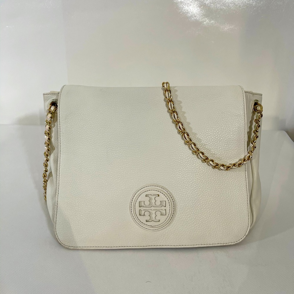 Tory Burch Shoulder Handbag White Color